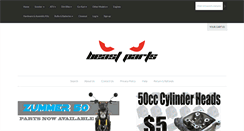Desktop Screenshot of beastparts.com